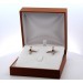 Schmuck Ring Verpackung Leder Nubuk Braun