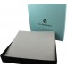   Schmuck Verapckung Collier Kette Türkis Schwarz 190x170x30mm Box