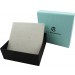 Schmuckverpackung Ohr Anhänger Ring Türkis Schwarz 90x90x33mm Verpackung