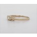 Brillant Ring Gelbgold 585 1 Brillant 0,02ct W/SI