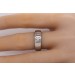 Ring Platin 950 4 Diamanten Brillantschliff TW/VSI Total 0,06ct Verlobungs Trauring Freundschaft