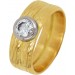 Solitär Brillantring Rosegold Weißgold 750 Brillant Solitär 0,58-0,60ct. TW/VVS massive meisterliche Goldschmiede Designerarbeit