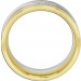 Solitär Ring Weißgold Gelbgold 585 14 Karat 1 Diamant Brillantschliff 0,05ct TW/VVS-2