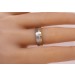 Brillantring Solitär Ring Weißgold Gelbgold 585 14 Karat Diamant Brillantschliff 0,05ct. TW/VVS Antrags Verlobungs Trauring