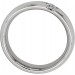 Solitär Ring Paladium 950 1 Diamant Brillantschliff 0,15ct TW/SI 