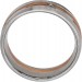 Solitär Ring Weiß/Rosegold 585 1Diamant 0,02ct TW/VVSI 