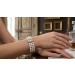 Perlenarmband Silber 835 Akoyaperlen Antikschmuck