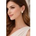 Achat Gemmen Ohrstecker Gelbgold 750 18K Antikschmuck
