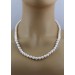 Perlekette 53cm Japanische Akoyaperlen 7mm Silber 925