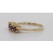 Spessartin Granat Ring Gelbgold 333 4 Spessartine ca.0,48ct.