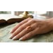 Koralring Gold 333 8K rote Sardische Koralle Antikschmuck