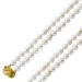 Perlenarmband 2-reihig Gelbgold 333 Jap. Akoyaperlen 6mm
