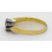 Brillantring 0,50ct Gold Weißgold 585 14K Diamant Antikschmuck