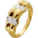 Brillantring Gelbgold 585 Diamanten 0.20ct. TW VVS