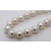 Perlenkette Japanischen Akoyaperlen 6,6-6,9mm endlos geknüpft