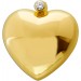 Herz Anhänger Gelbgold 750 Solitär Diamant ca. 0,20-0,22. VVS2