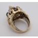 Ring Gelbgold 750 PRINCESS THAI HAREM Edelsteine Brillanten 