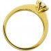 Verlobungsring Gelbgold 585 14K Solitär Diamant 0.50ct GIA Zertifikat
