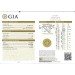 Verlobungsring Gelbgold 585 14K Solitär Diamant 0.50ct GIA Zertifikat