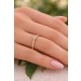 Brillantring Gold 585 14K Solitär Diamant 0.15ct.TW 
