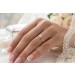 Türkis Ring Rosegold Weißgold 750 18K Antikschmuck 