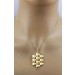 Brillant Anhänger Gelbgold 585 14K Diamanten Antikschmuck
