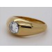 Brillantring Gold 750 Weißgold 18K Solitär Brillant 0.80ct