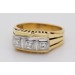 Diamantring Gold Weißgold 585 14K Diamanten Antikschmuck