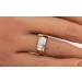 Diamantring Gold Weißgold 585 14K Diamanten Antikschmuck