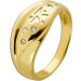 Brillantring Gold 585 14K Diamanten 0.03ct. W SI 