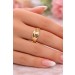 Brillantring Gold 585 14K Diamanten 0.03ct. W SI 