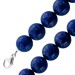 Edelsteinkette blauer Lapislazuli 14-15mm Silber 925 Karabiner
