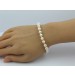 Perlenkette Armband Set Akoyaperlen Gold 750 18K