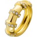 Diamantring Gold 750 18 Karat Brillanten 0.50ct W VVS