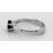 Turmalin Ring Weißgold 585 14K grüner Solitär Edelstein 1.10ct 