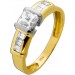 Diamantring Gold Weißgold 750 18K Diamanten 1.17ct. 