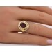 Karneol Ring Gold 750 18K roter Edelstein Antikschmuck