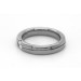 Solitärring Weißgold 750 18K Solitär Diamant 0.20ct Lupenrein