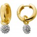 Diamant Creolen Gold 585 Weißgold 14K Brillanten 0.60ct