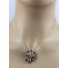 Amethyst Anhänger Gold 333 8K Citrin Rauchquarz Zirkonia