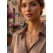 Perlen Anhänger Gold 585 14K  Akoyaperle Diamant Antikschmuck