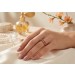Topas Ring Gold 333 8K orange-pink-violett Mystic Topase 