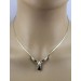 Granat Kette Gold 333 8K Flussperlen Antikschmuck