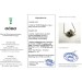 Saphir Diamant Collier Weißgold 750 18K Brillanten blauer Edelstein