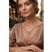 Blütencollier Weißgold 750 18K 585 14K Diamanten Südseperle 11mm