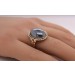 Hämatit Ring Gold 333 8K grauer Edelstein Antikschmuck