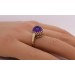 Amethyst Ring Gold 333 8K lila Edelstein Antikschmuck