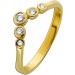 Billant Ring Gold 585 14K Diamanten 0.15ct  TW VSI  