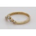 Billant Ring Gold 585 14K Diamanten 0.15ct  TW VSI  