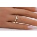 Billant Ring Gold 585 14K Diamanten 0.15ct  TW VSI  
